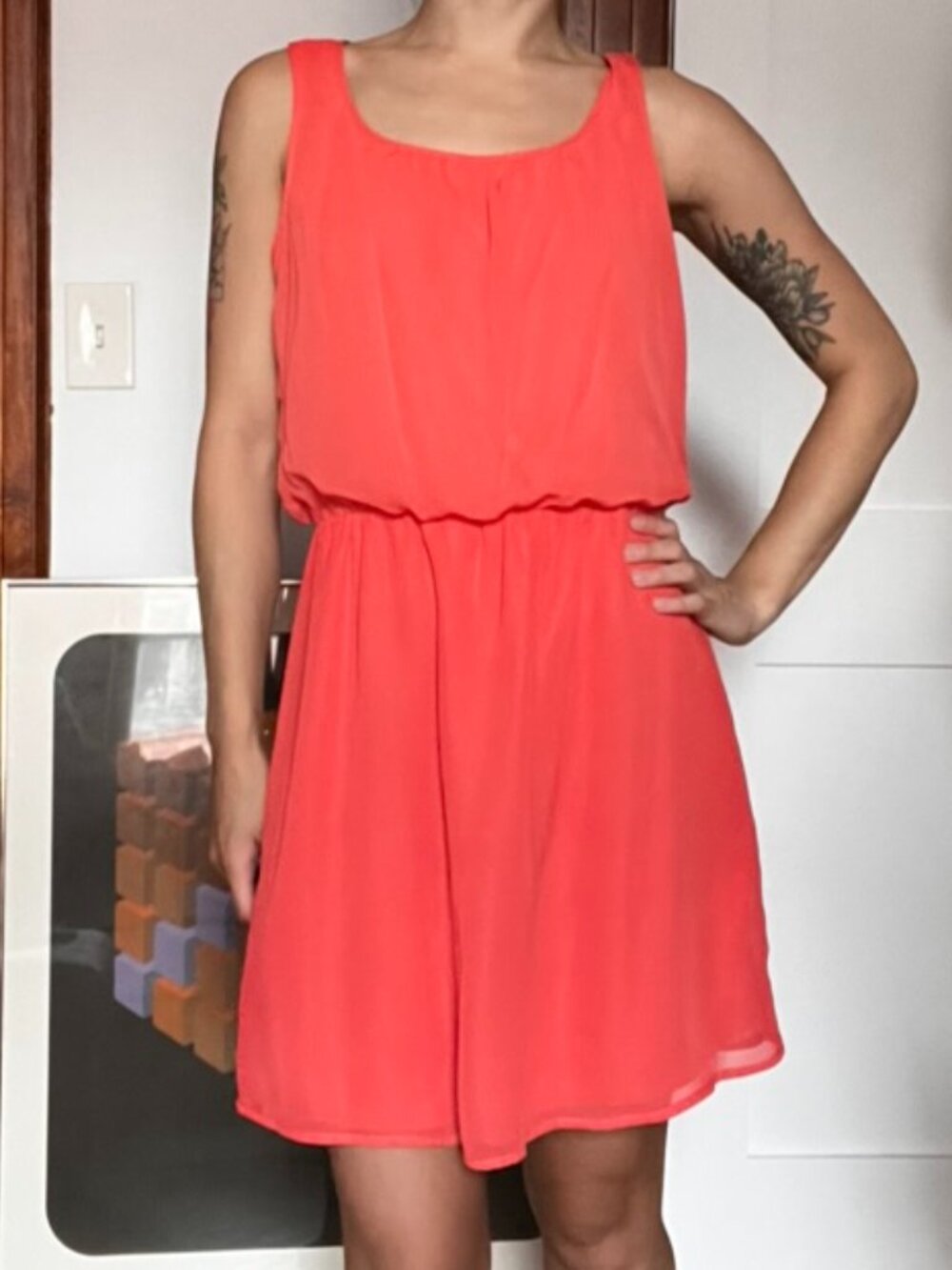Orange Sundress